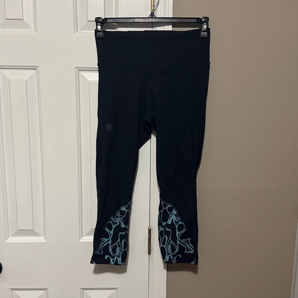 Under Armour Pants - Under Armour Black Leggings with Mesh on Legs